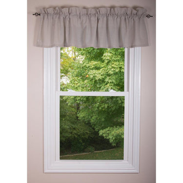 Heirloom Valance Grey Unlined VL010083 - The Fox Decor
